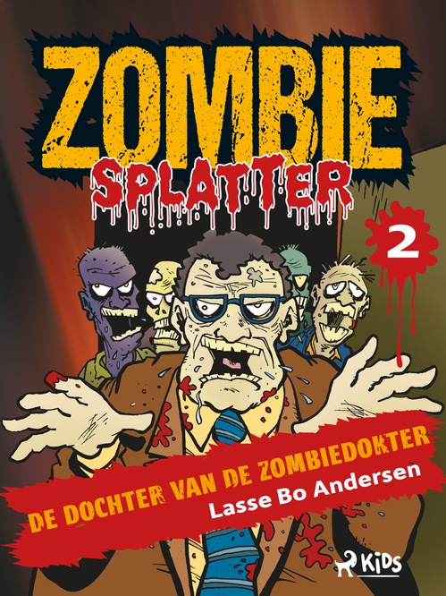 Couverture ebook de De dochter van de zombiedokter, de Lasse Bo Andersen