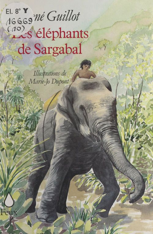 Couverture ebook de Les éléphants de Sargabal, de Rene Guillot