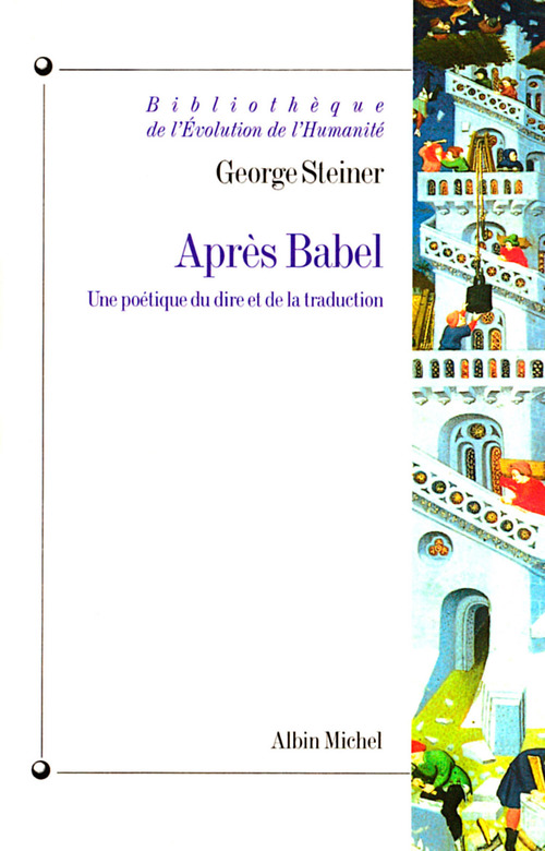 Couverture ebook de Après Babel, de George Steiner
