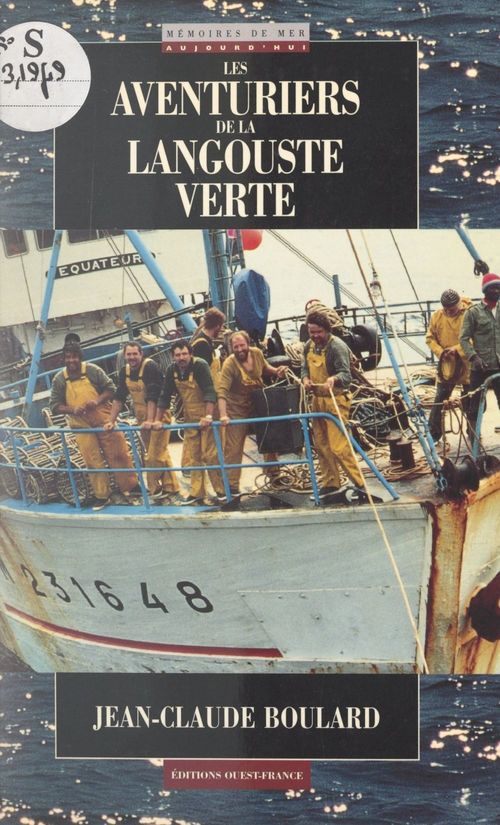 ebook cover of Les aventuriers de la langouste verte, by Jean-Claude Boulard