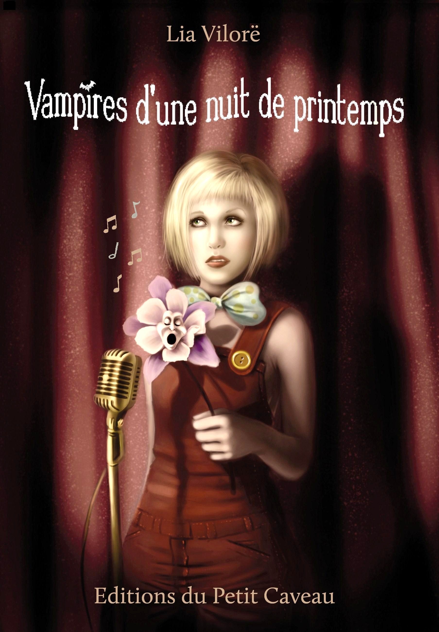 Couverture ebook de Vampires d'une nuit de printemps, de Lia Vilorë