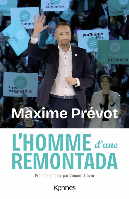ebook cover of Maxime Prévot, l'homme d'une remontada, by Maxime Prevot, Vincent Liévin