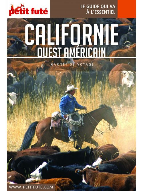 Couverture ebook de CALIFORNIE OUEST AMÉRICAIN 2020 Carnet Petit Futé, de Collectif petit futé