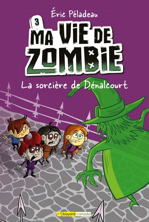 ebook cover of La sorcière de Dénalcourt, by Eric Peladeau