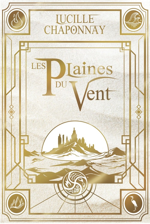 ebook cover of Les Plaines du Vent, by Lucille Chaponnay
