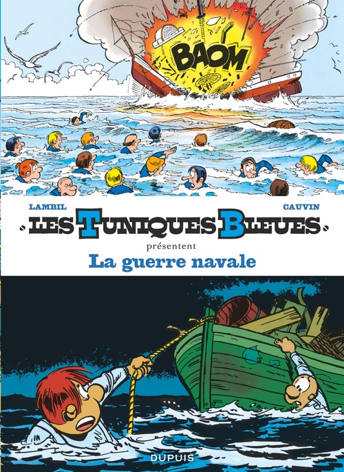 ebook cover of Les Tuniques Bleues présentent - Tome 7 - La guerre navale, by Raoul Cauvin, Willy Lambil