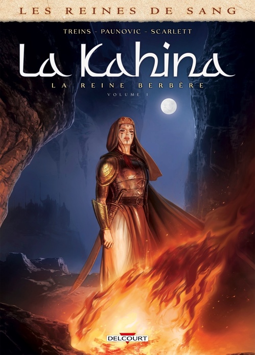 ebook cover of Les Reines de sang - La Kahina la Reine Berbère T01 - 1/2, by Simon Treins