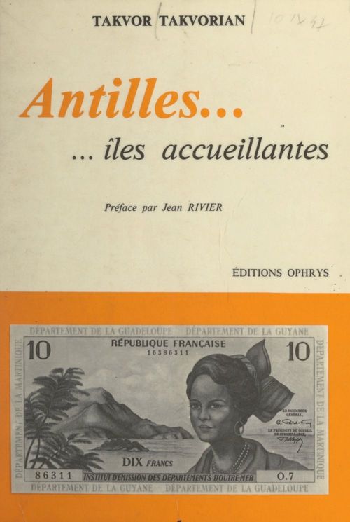 ebook cover of Antilles..., by Takvor Takvorian