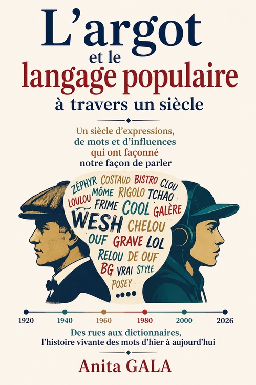 ebook cover of L'argot et le langage populaire à travers un siècle, by Anita Gala