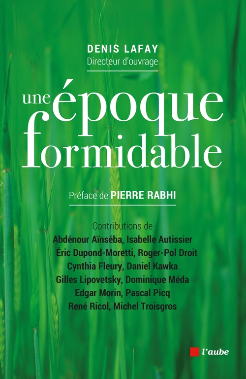 Couverture ebook de Une époque formidable, de Collectif