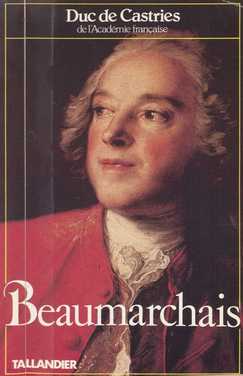 ebook cover of Beaumarchais, by Caetries