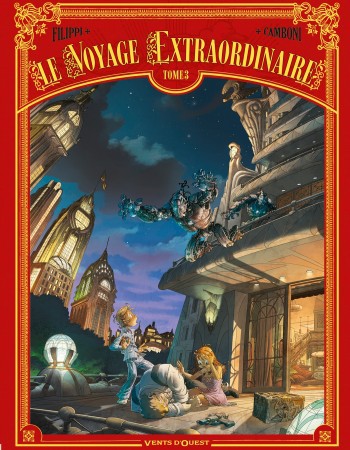 ebook cover of Le Voyage extraordinaire - Tome 03, by Denis-Pierre Filippi, Silvio Camboni