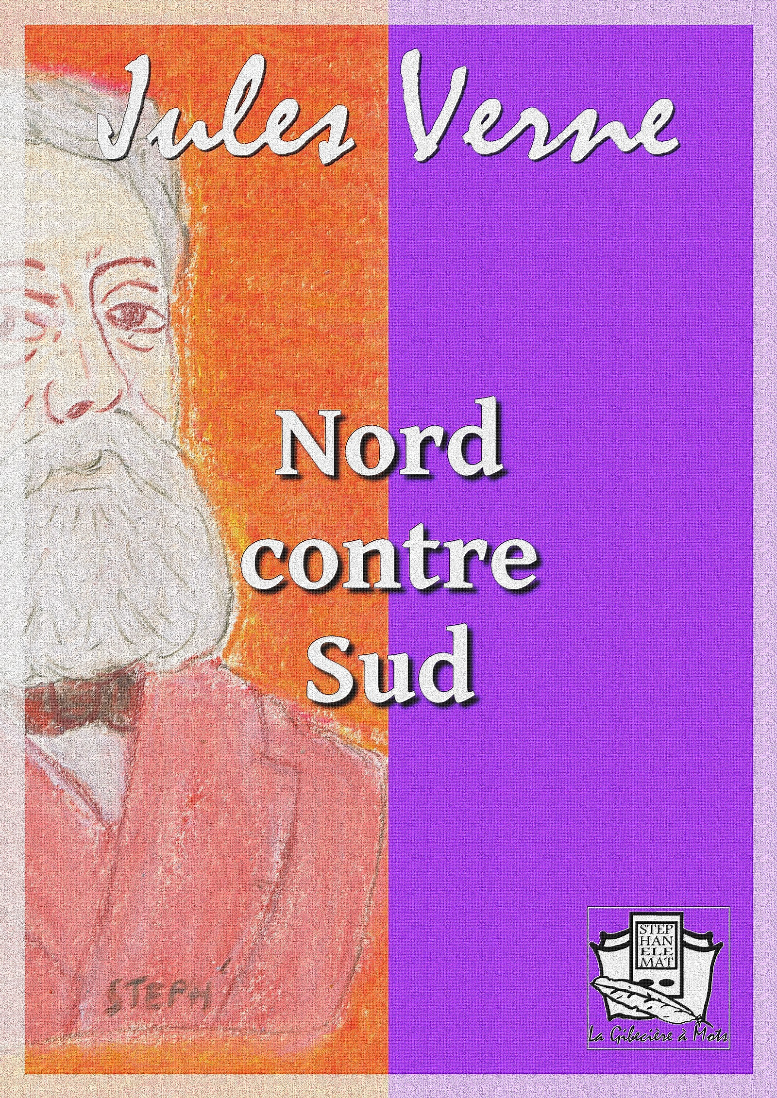 Couverture ebook de Nord contre Sud, de Jules Verne