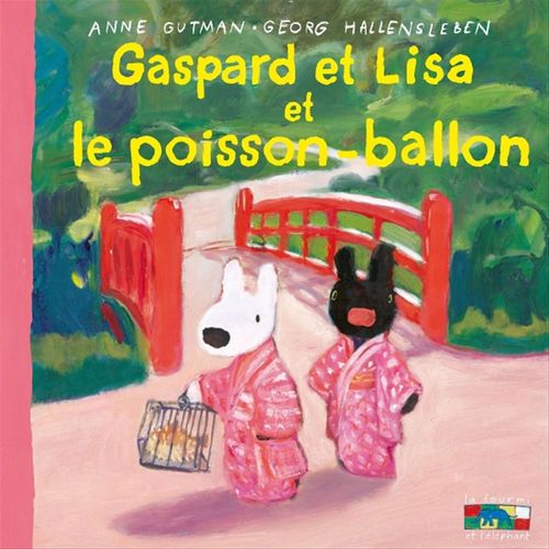 Couverture ebook de Gaspard et Lisa et le poisson-ballon, de Anne Gutman