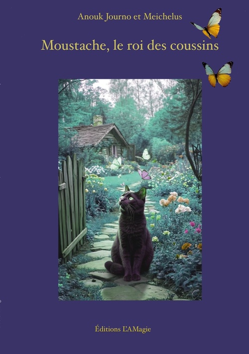 Couverture ebook de Moustache, le roi des coussins, de Anouk Journo, Meichelus ., Editions Lamagie
