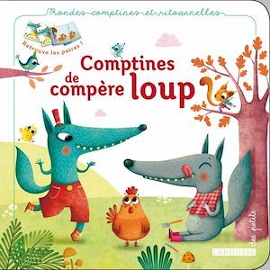 ebook cover of Comptines de Compère Loup, by Amandine Piu