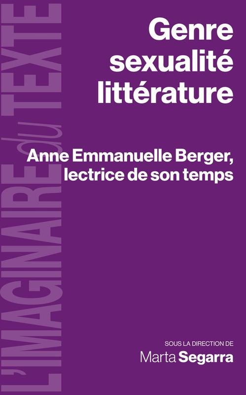 ebook cover of Genre, sexualité, littérature, by Marta Segarra (Dir.)