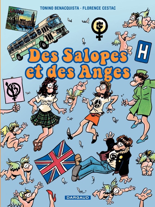 Couverture ebook de Des Salopes et des Anges, de Tonino Benacquista, Florence Cestac