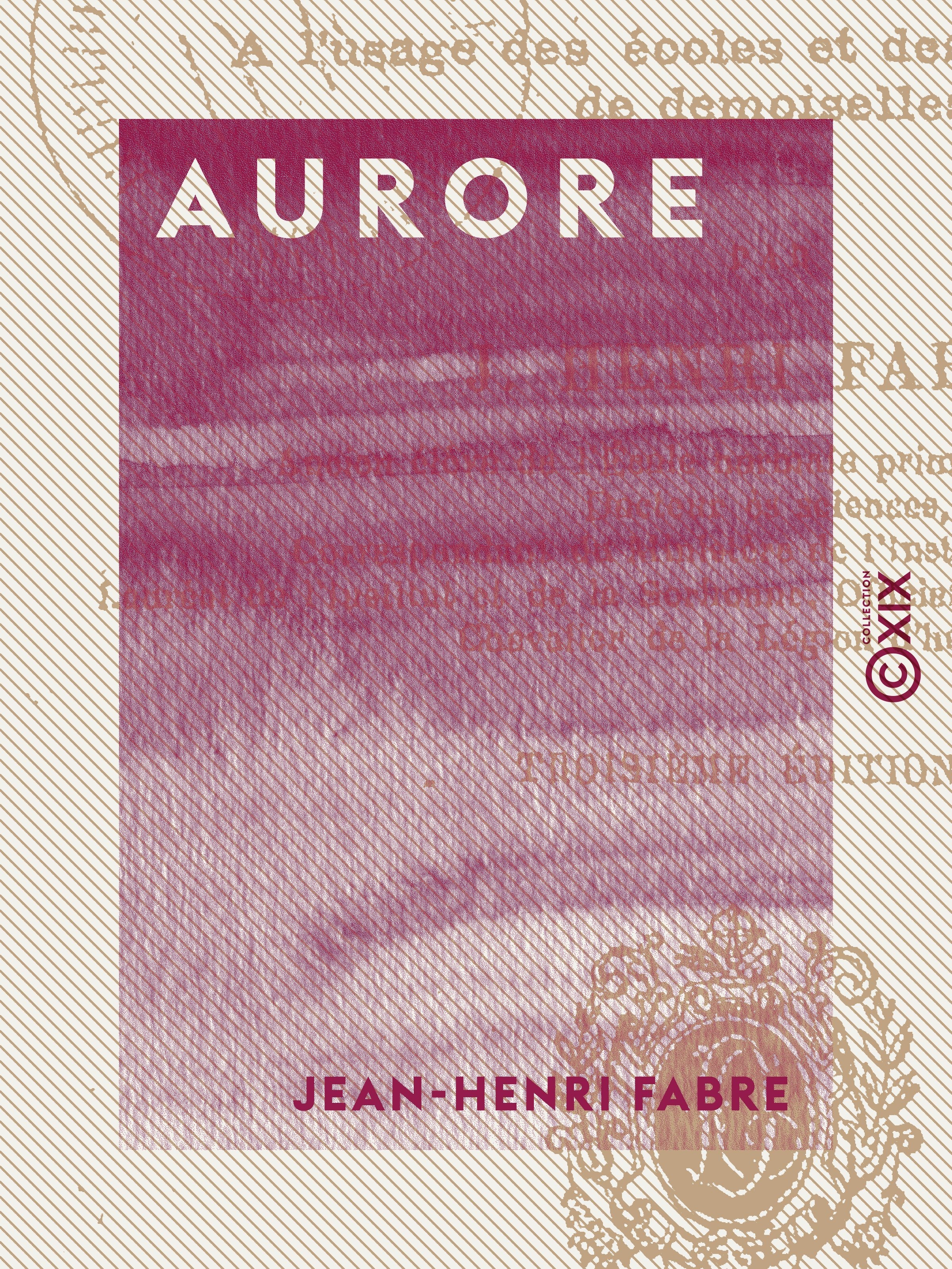 ebook cover of Aurore, by Jean-Henri Fabre