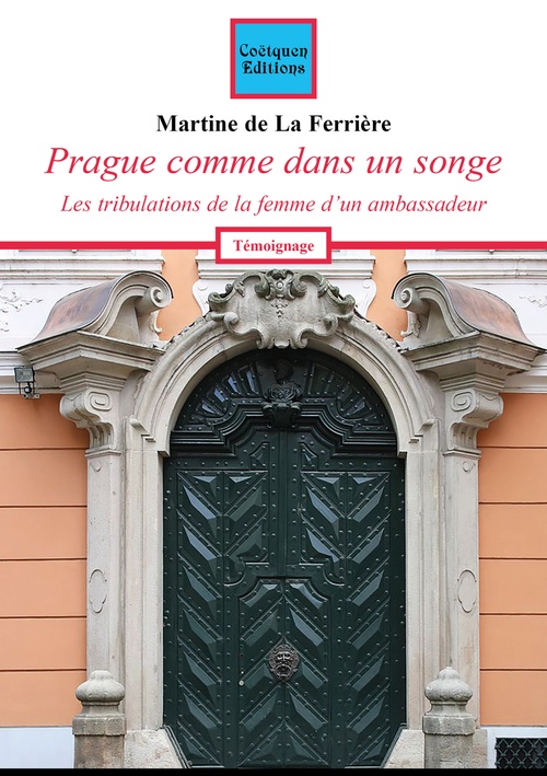 Couverture ebook de Prague comme dans un songe, de Martine de La Ferrière