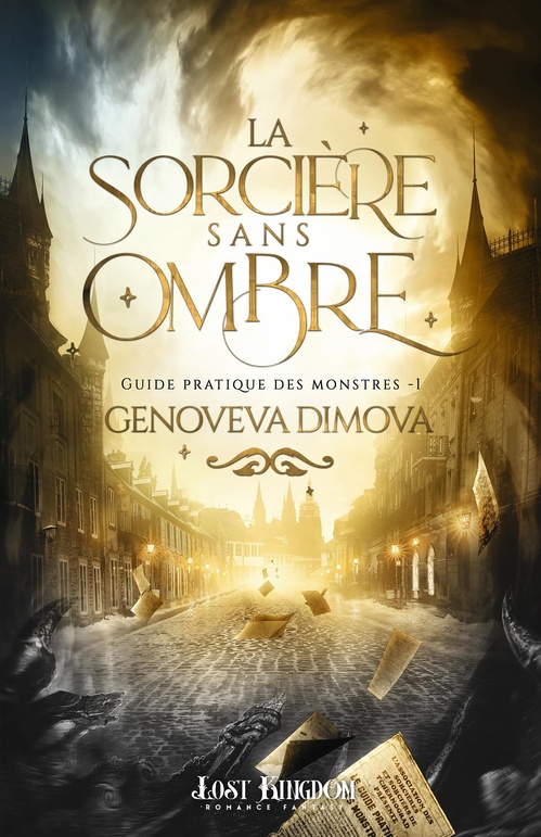 ebook cover of La sorcière sans ombre, by Genoveva Dimova