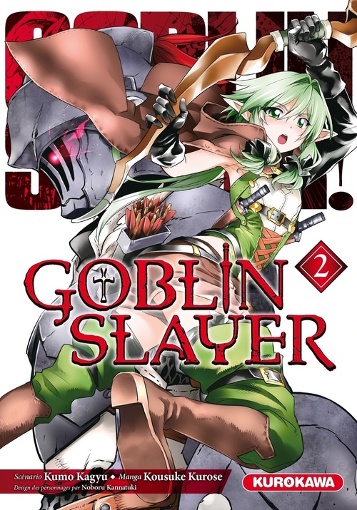 Couverture ebook de Goblin Slayer - Tome 2, de Kumo Kagyu, Kousuke Kurose