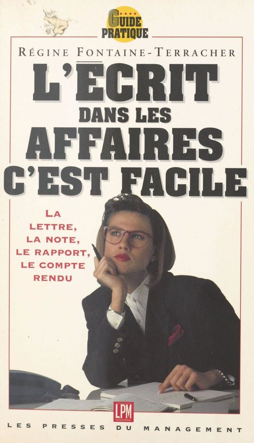 Couverture ebook de L'écrit dans les affaires, de Collectif