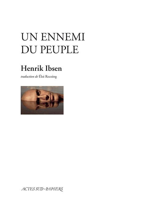 ebook cover of Un ennemi du peuple, by Henrik Ibsen