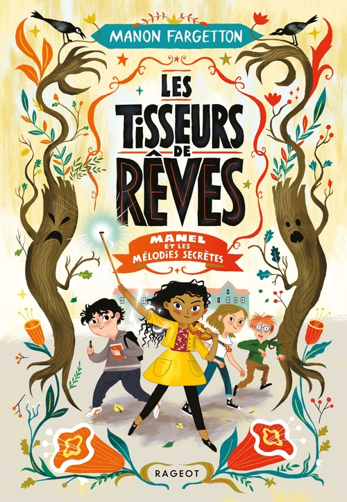 Couverture ebook de Les Tisseurs de rêves - Manel et les mélodies secrètes, de Manon Fargetton