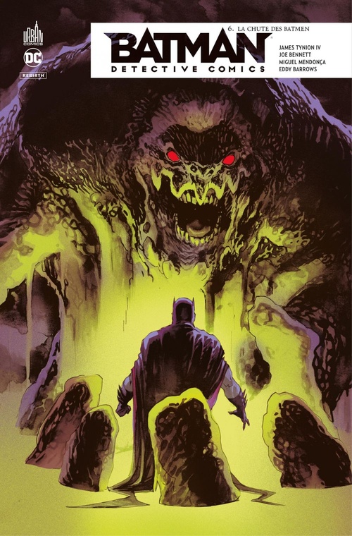 ebook cover of Batman Detective comics - Tome 6 - La chute des Batmen, by James Tynion IV, Christopher Sebela, James Iv Tynion, Joe Bennett, Carmen Carnero, Alvaro Martinez