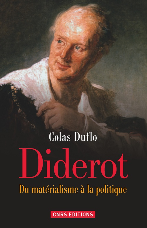 ebook cover of Diderot, by Colas Duflo