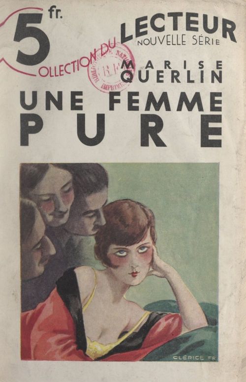 Couverture ebook de Femme pure, de Marise Querlin