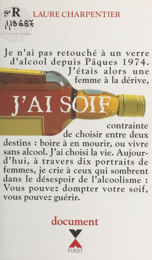ebook cover of J'ai soif, by Laure Charpentier