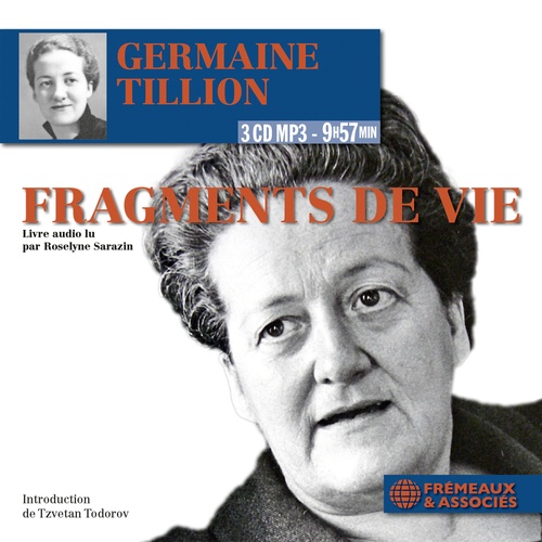 Couverture audiobook de Fragments de vie, de Germaine Tillion