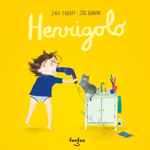 audiobook cover of Henrigolo, by Émilie Perreault