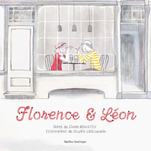 Couverture ebook de Florence et Léon, de Simon Boulerice