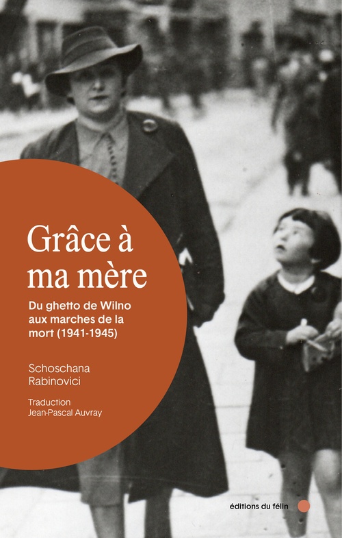 ebook cover of Grâce à ma mère, by Schoschana RABINOVICI