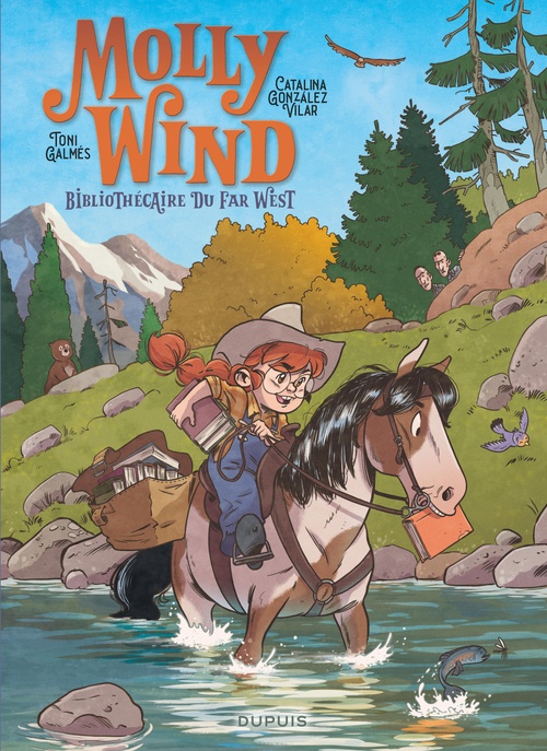 ebook cover of Molly Wind - Tome 1 - Bibliothécaire du Far West, by Catalina González Vilar