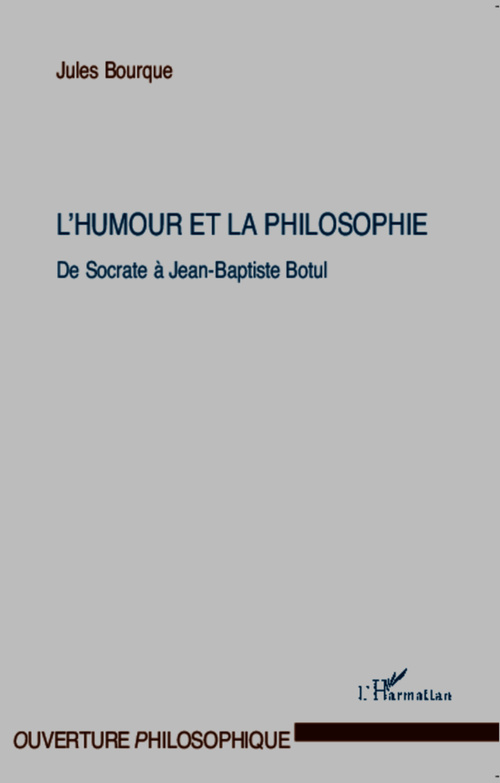 Couverture ebook de L'humour et la philosophie, de Jules Bourque