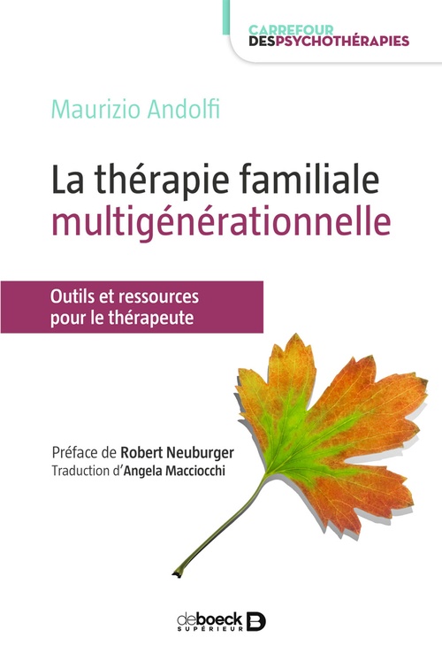 ebook cover of La thérapie familiale multigénérationnelle : Outils pour le thérapeute, by Maurizio Andolfi