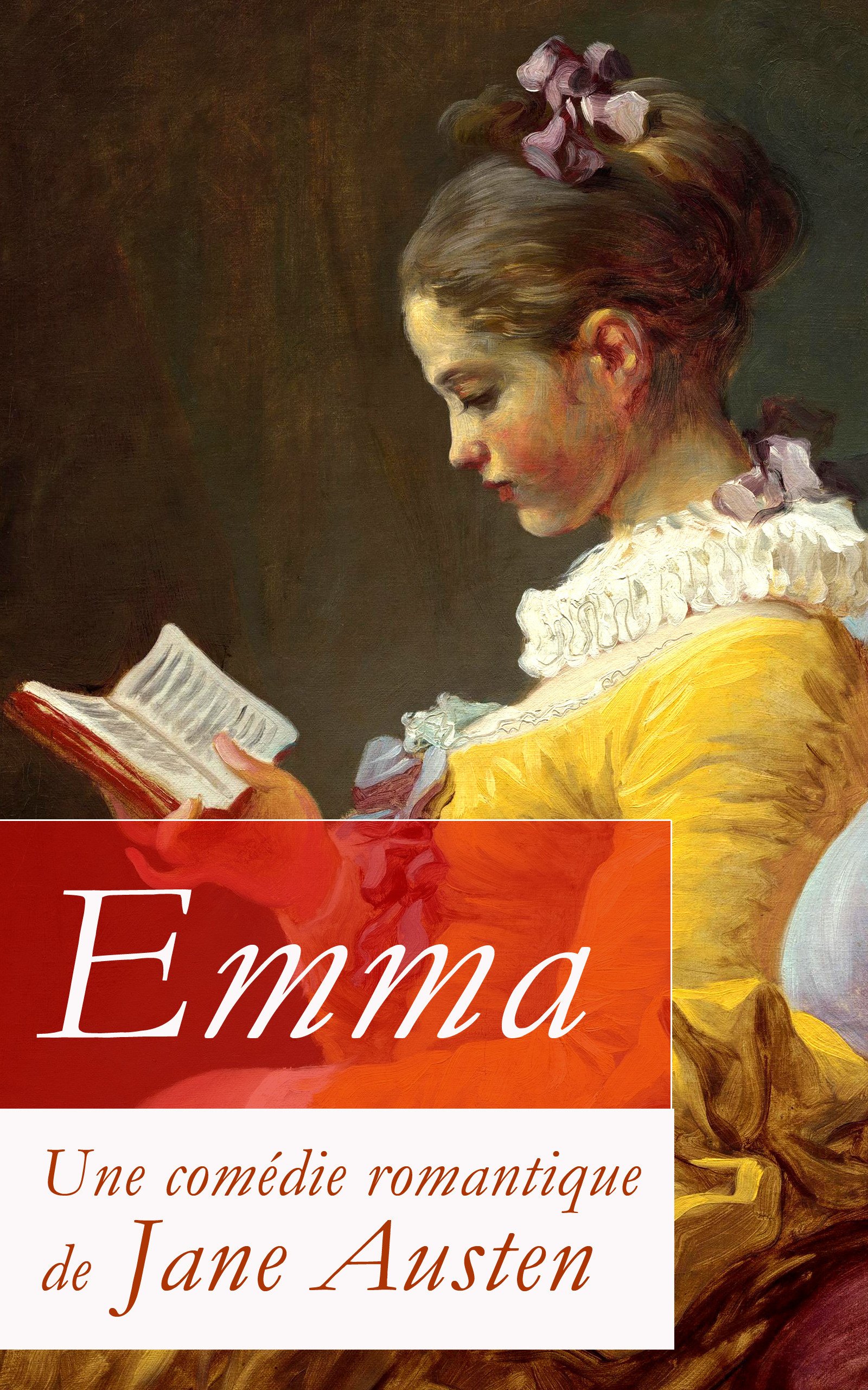 Couverture ebook de Emma - Une comédie romantique de Jane Austen, de Jane Austen