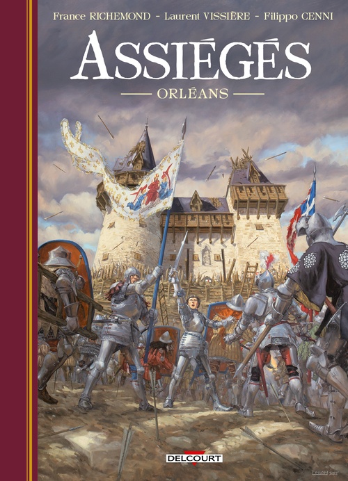 Couverture ebook de Assiégés - Orléans, de France Richemond, Laurent Vissière