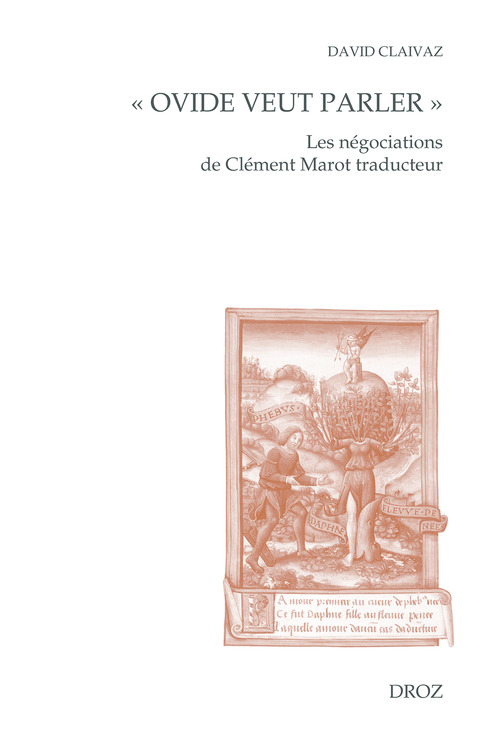 Couverture ebook de « Ovide veut parler », de David Claivaz