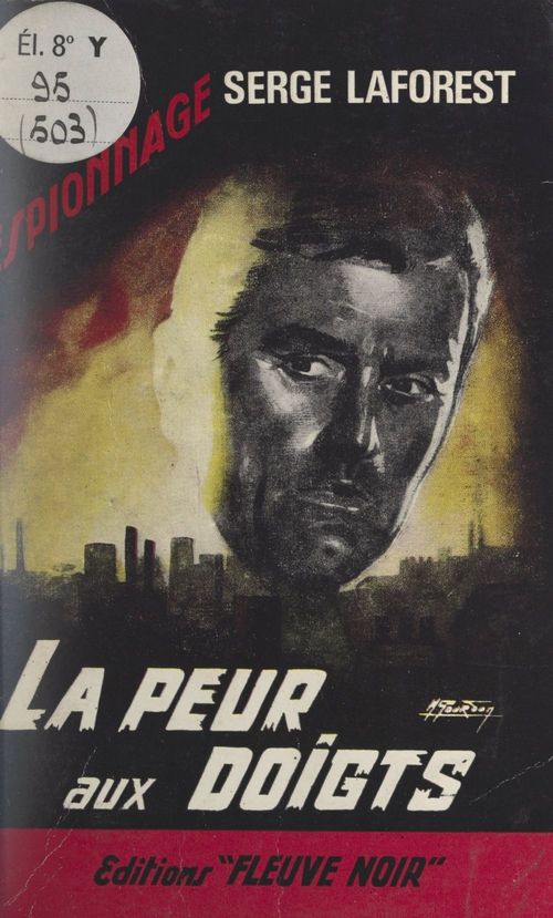 ebook cover of La peur aux doigts, by Serge Laforest