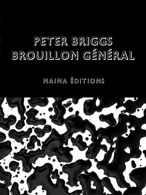 Couverture ebook de Peter Briggs - Brouillon général, de Erin Manning, Christian Bonnefoi