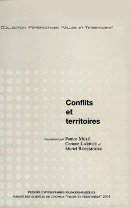 ebook cover of Conflits et territoires, by