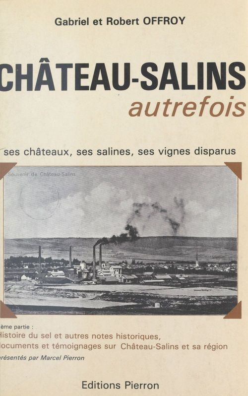 Couverture ebook de Château-Salins autrefois : Ses châteaux, ses salines, ses vignes disparus, de Gabriel Offroy, Robert Offroy