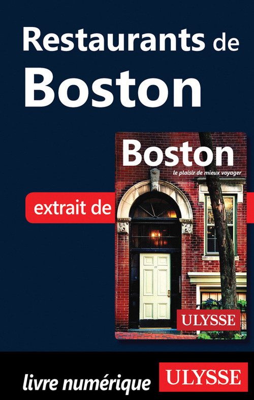 Couverture ebook de Restaurants de Boston, de Collectif Ulysse