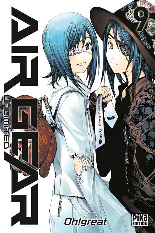 Couverture ebook de Air Gear Unlimited T09, de Oh!great