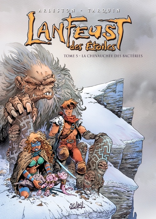 Couverture ebook de Lanfeust des Étoiles T05 - La chevauchée des bactéries, de Christophe Arleston